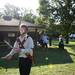 Ann Arbor Morris and Sword dancer Brian Bett juggles machetees at the Celtic Festival on Saturday, July 13. Daniel Brenner I AnnArbor.com